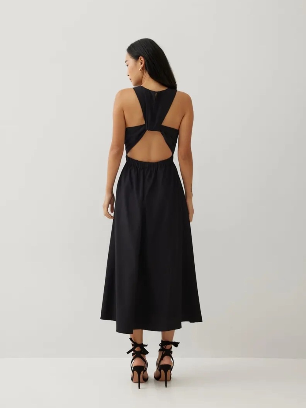 Nena Padded Elastic Knot Back Dress
